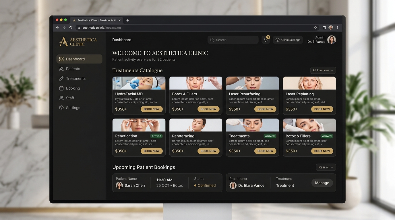 Aesthetica Pro Interface Preview