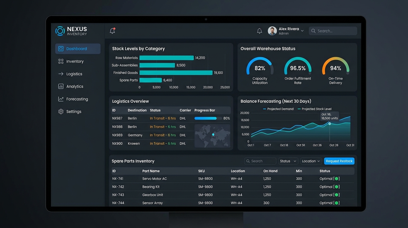 AppControlStock Interface Preview